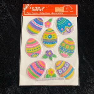Vintage Easter Egg Stickers Drawing Board Card Co. Cool’s Candies Temple City CA